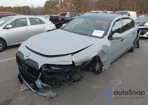 2024 BMW I7 xDrive60 z USA, uszkodzony, nr VIN WBY53EJ05RCP80709